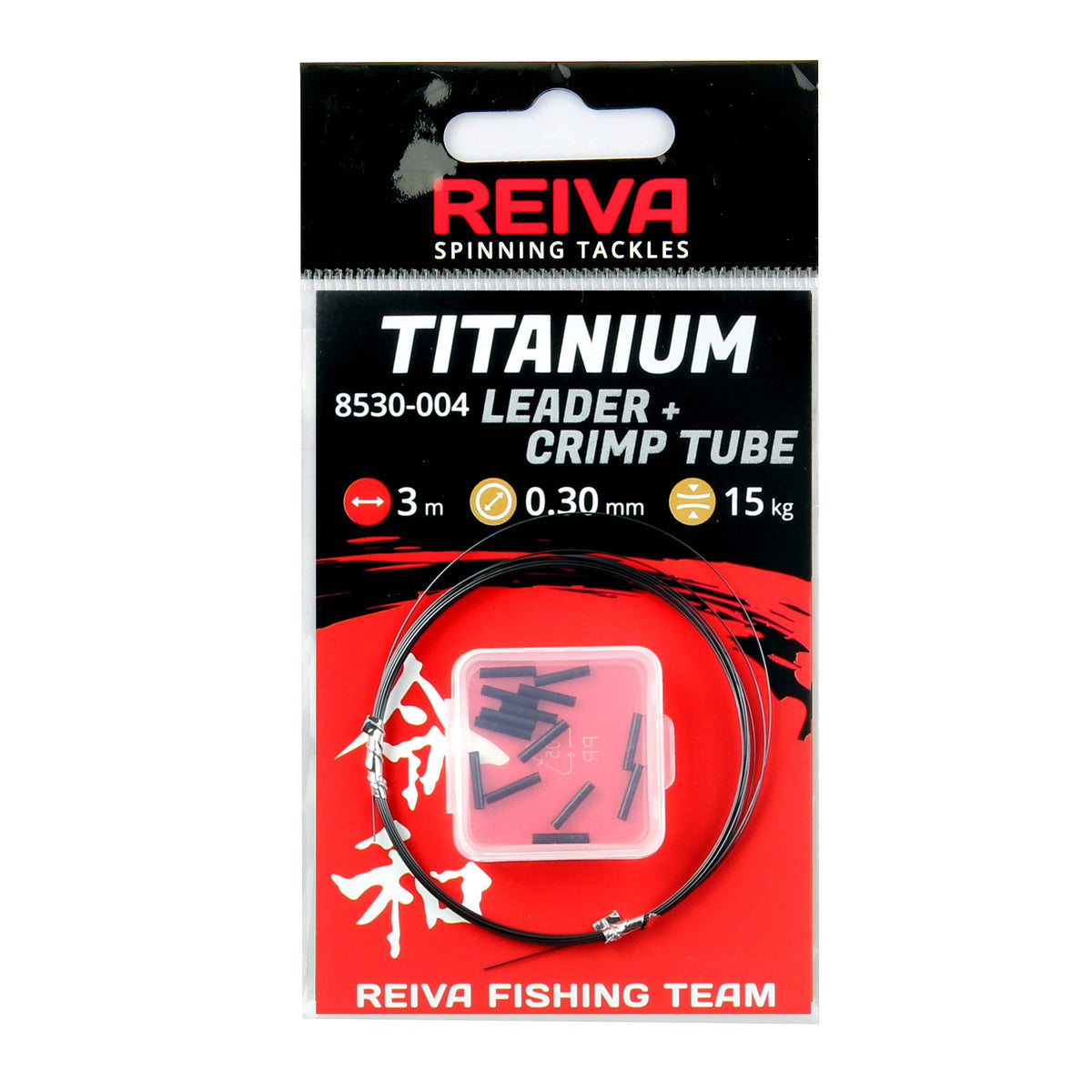 Reiva Titánium Leader + Crimp Tube 3m 0,20mm