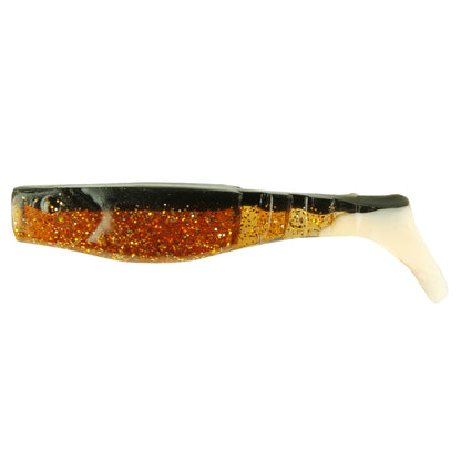Nevis Vibra Shad Gumihal 7cm 6/cs – (605) Fekete-Barna Flitter