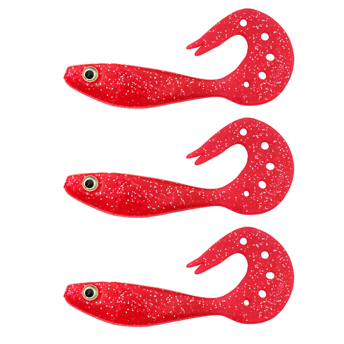 Twister Shad Nevis 3db/cs (Japanese Red)