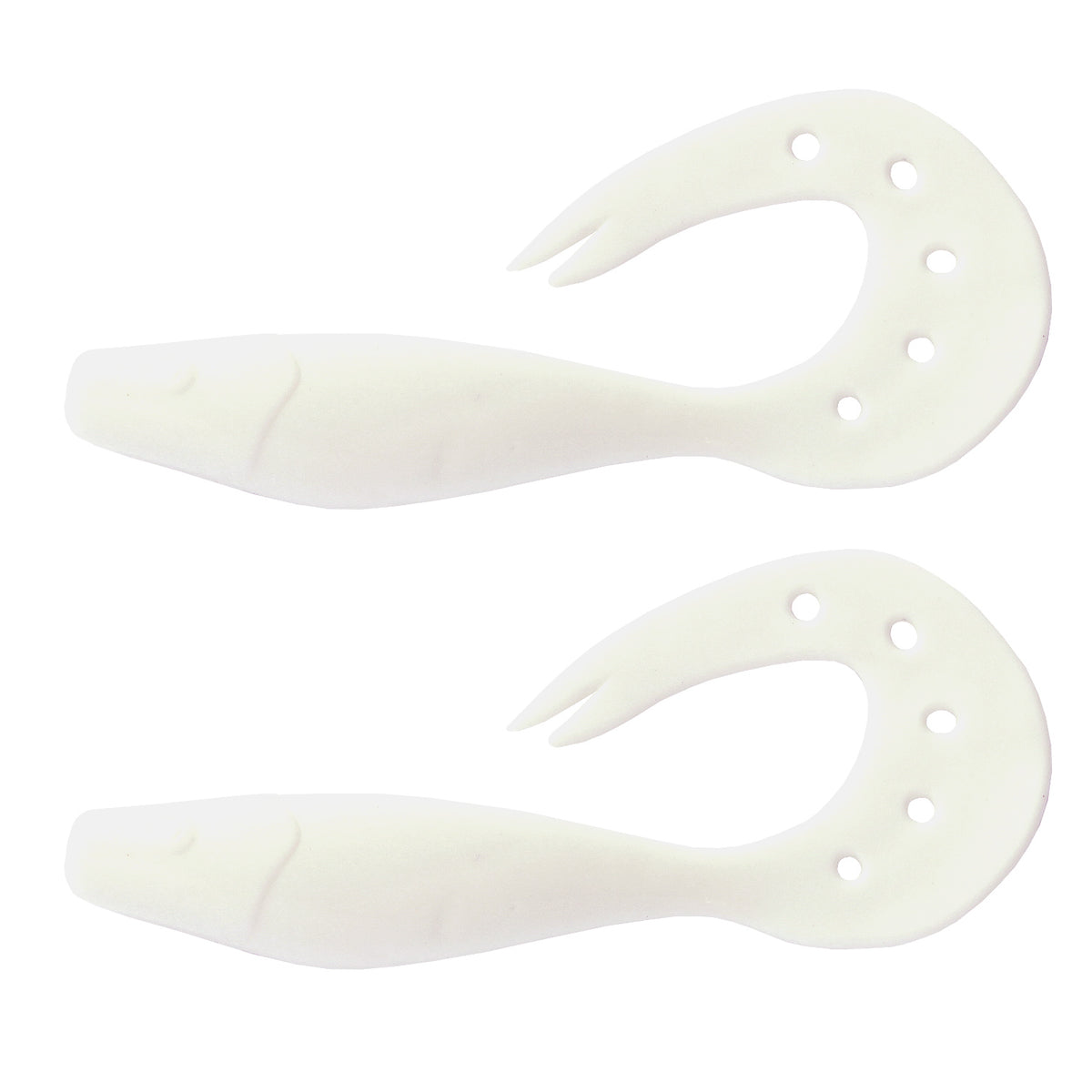 Nevis Twister Shad 14cm 2db/cs (Classic White)