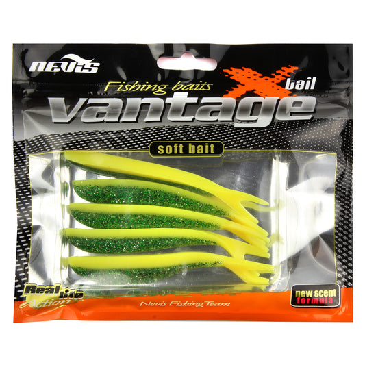 Nevis Drop shot shad 10cm – Fehér