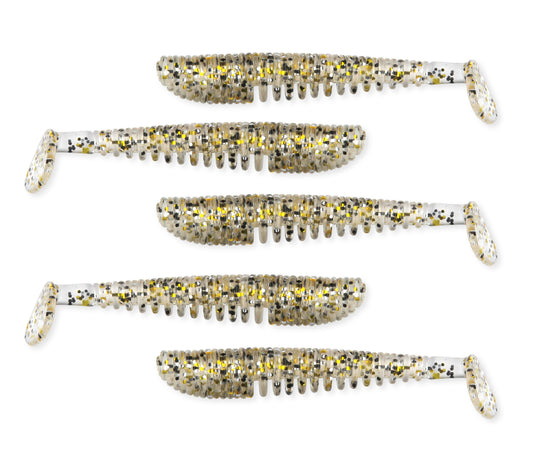 Nevis Impulse Shad 7,5cm 5db/cs (Salt and Pepper)