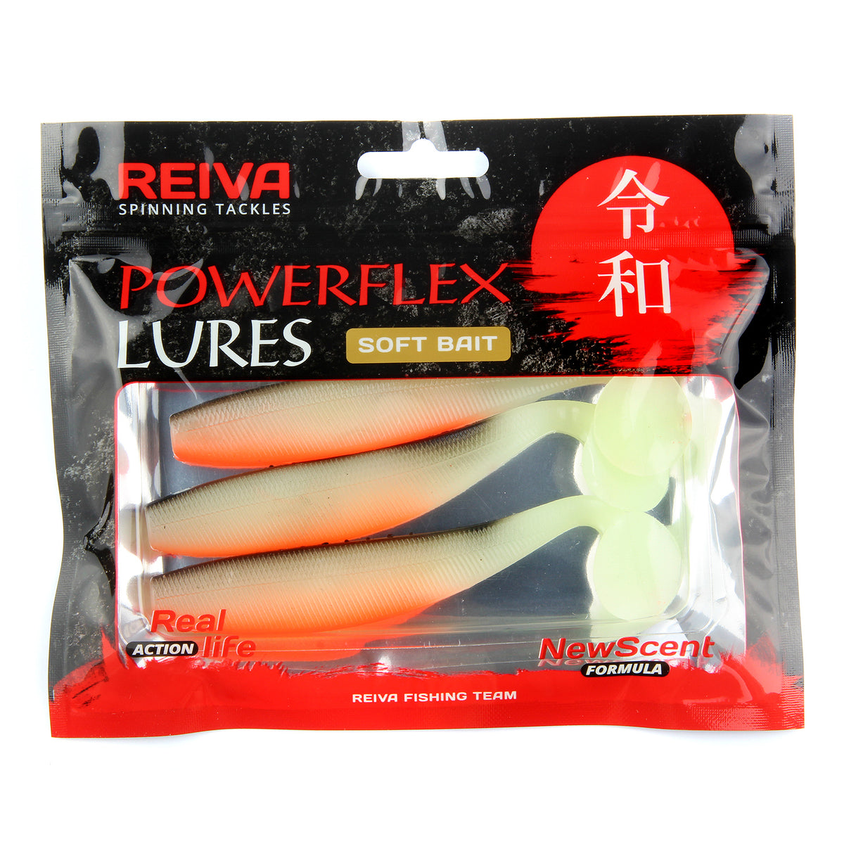 Reiva Flat Minnow shad 12,5cm 3db/cs (Watermelon)