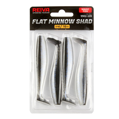Reiva Flat Minnow shad 12,5cm 3db/cs (Magic Fish)
