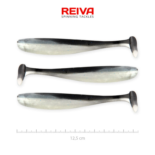 Reiva Flash Shad 12.5cm 3db/cs (Bleak)