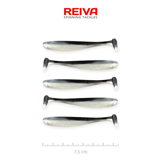 Reiva Flash Shad 7.5cm 5db/cs (Bleak)
