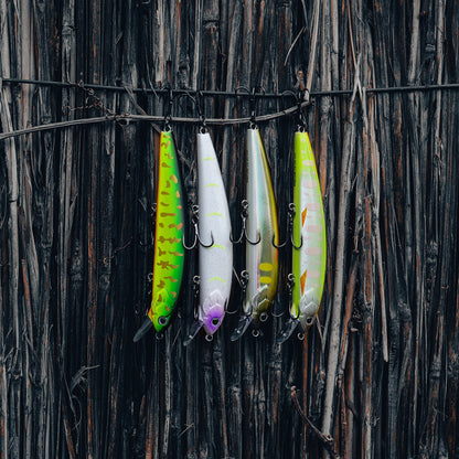 Reiva Z-Minnow 115 - White Ghost