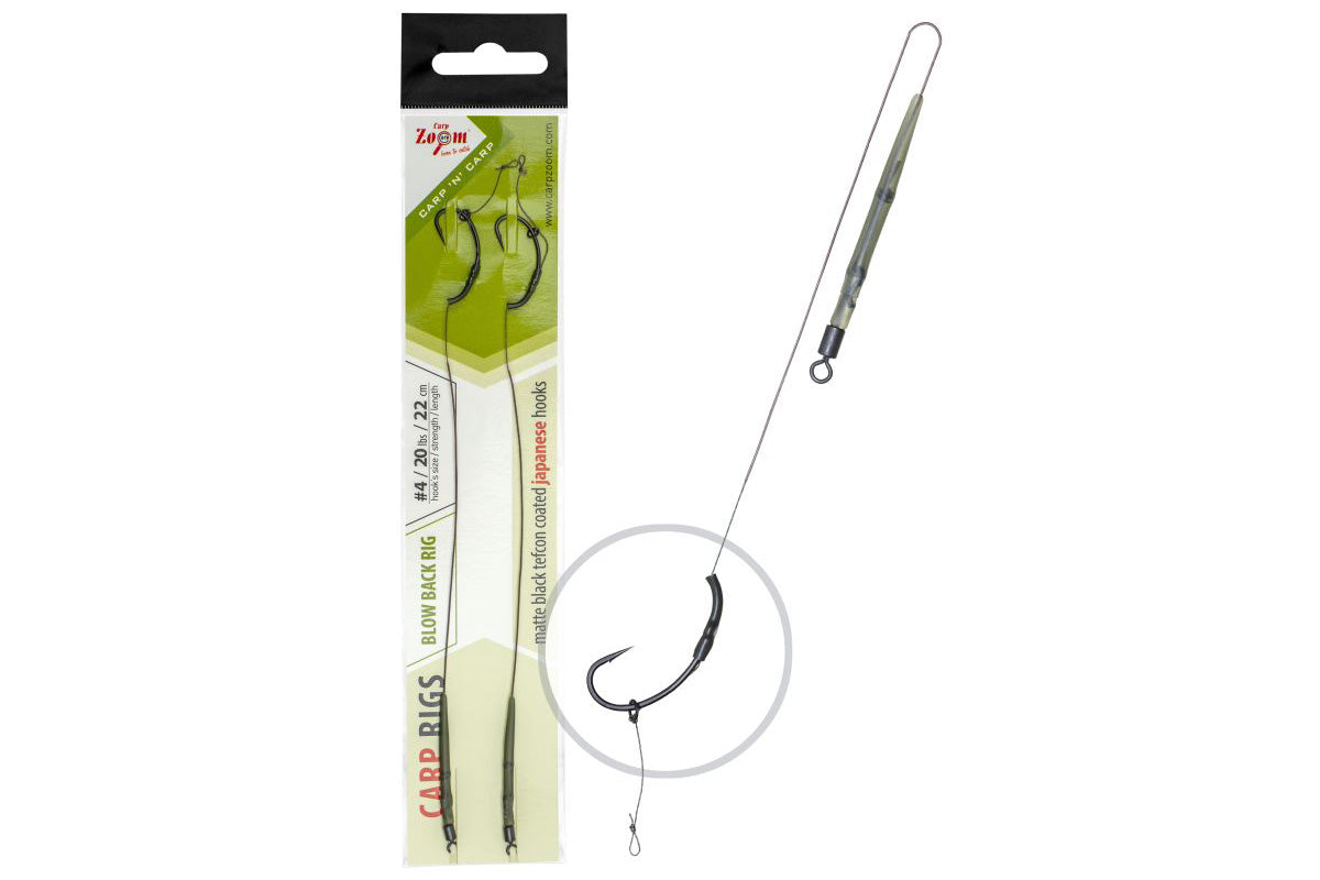 Carp Zoom Blow Back Rig bojlis előke