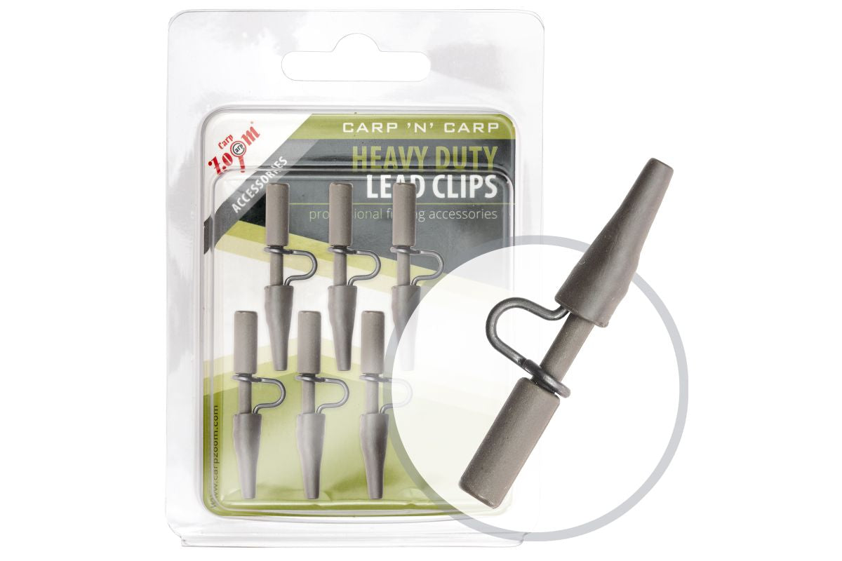 Carp Zoom Extra erős ólomkapocs + gumihüvely