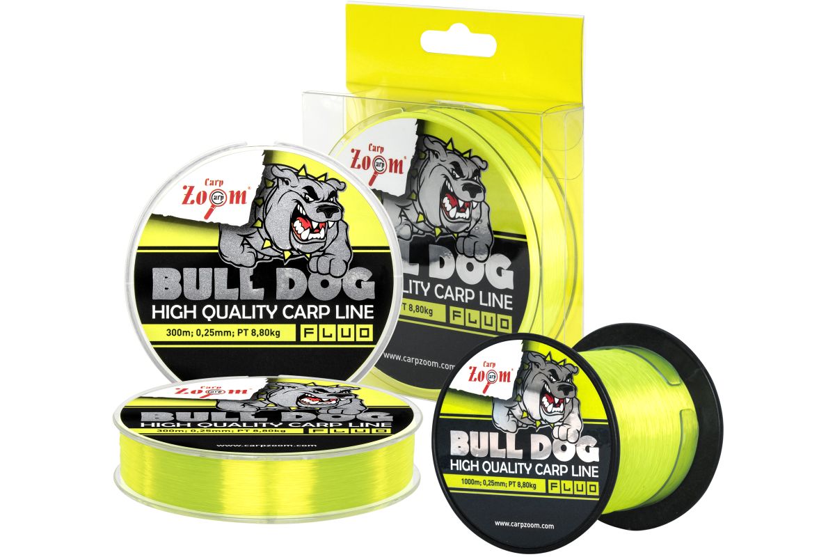 Carp Zoom Bull-Dog Fluo monofil pontyozó horgászzsinór