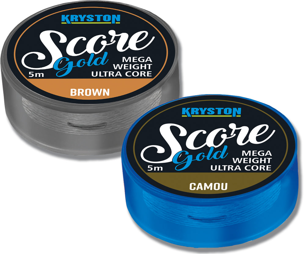 Kryston Score Gold Heavyweight Leadcore 60lbs 5m Camou