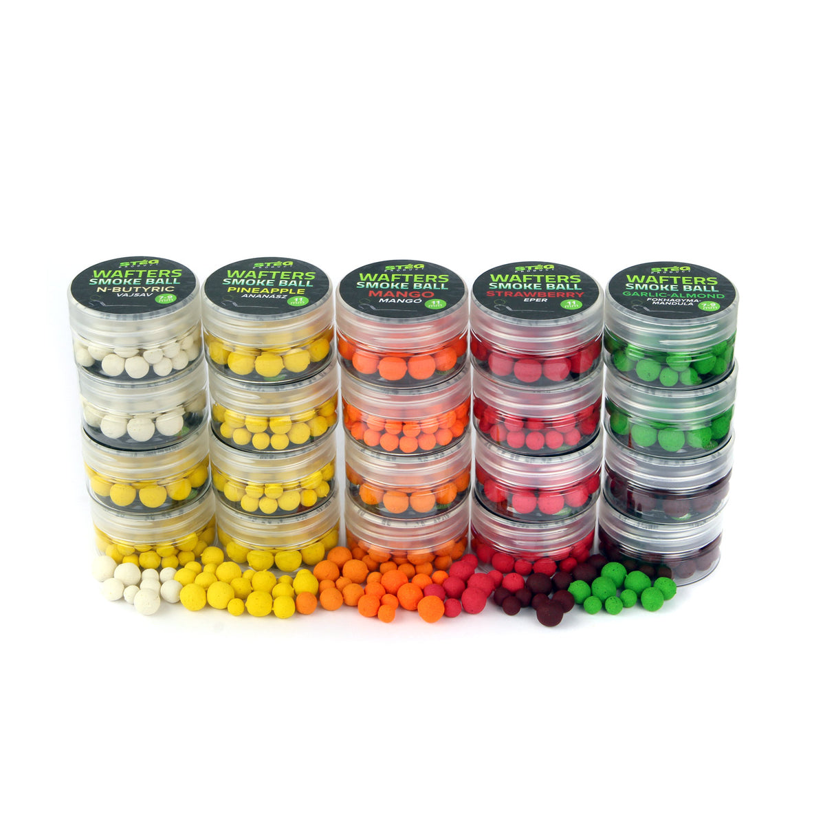 Stég Wafters Smoke Ball 11mm 15g Strawberry