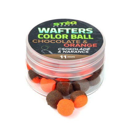 Stég Wafters Color Ball 11mm 15g Chocolate-Orange
