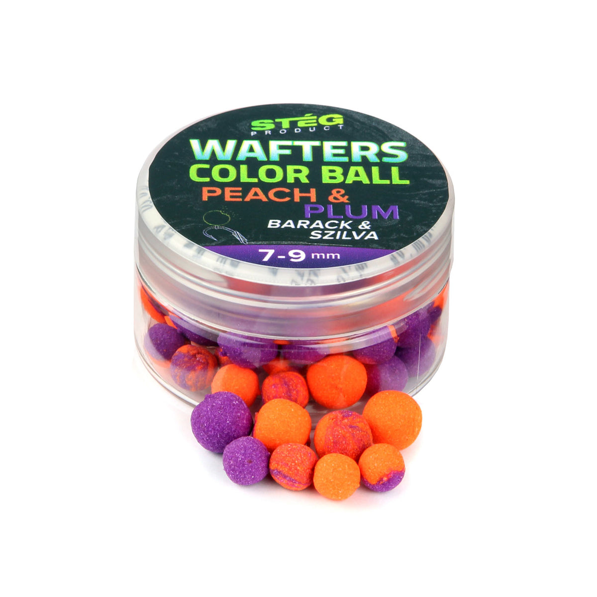 Stég Wafters Color Ball 7-9mm 15g Peach-Plum