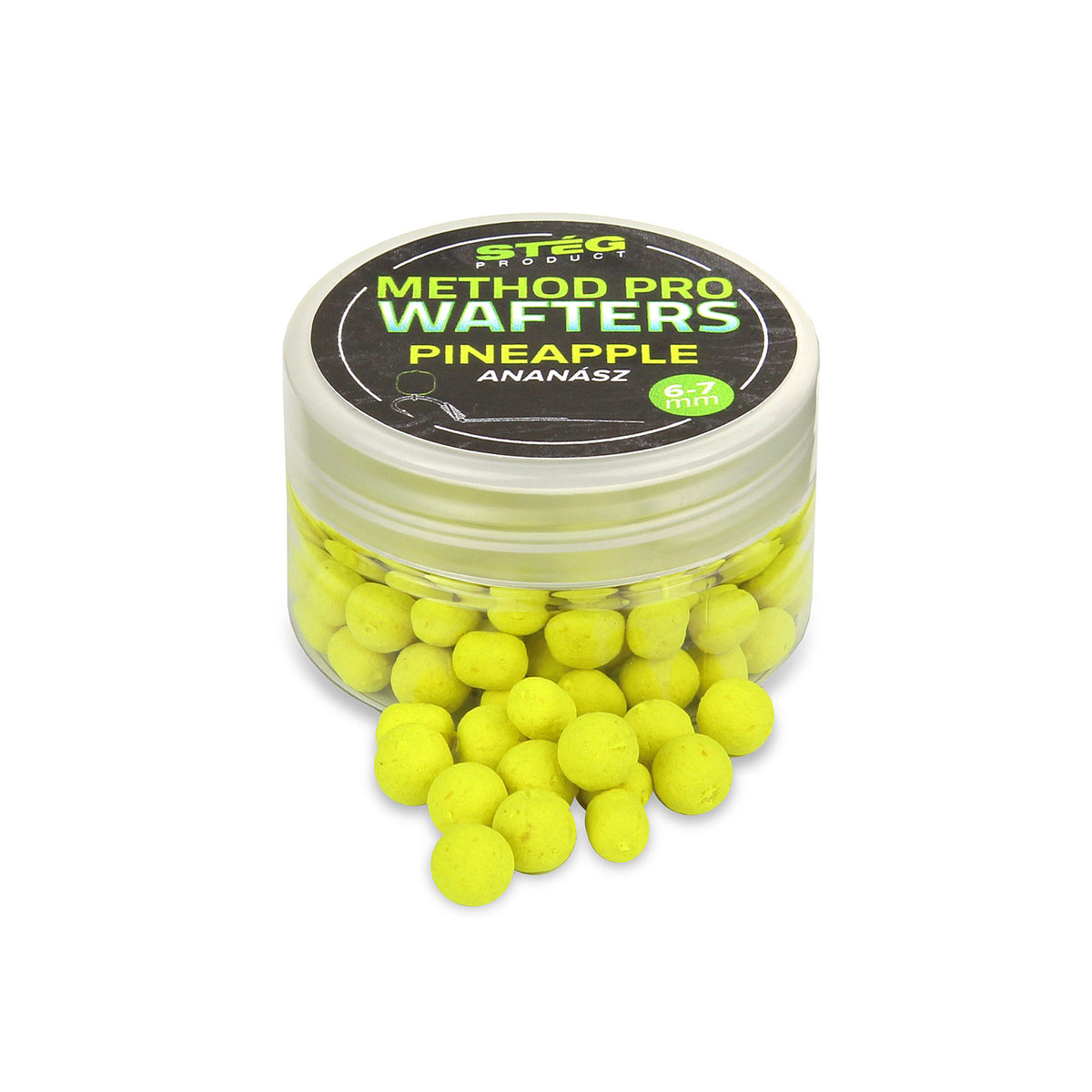 Stég Method PRO Wafters 6-7mm 15g Pineapple