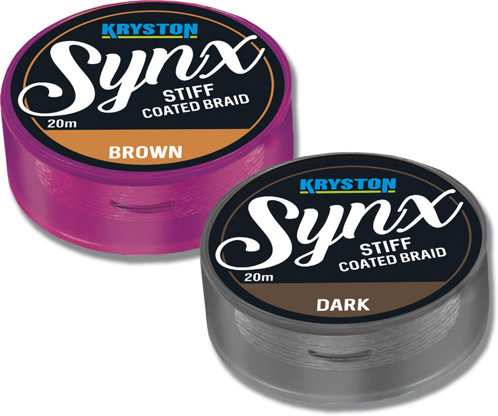 Kryston Synx Stiff Coated 20Lbs 20m Brown